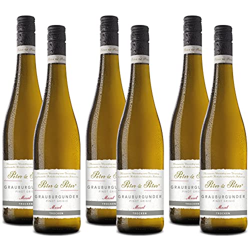 Peter & Peter Grauburgunder Pinot Grigio Trocken (6 x 0.75 l) von Peter & Peter