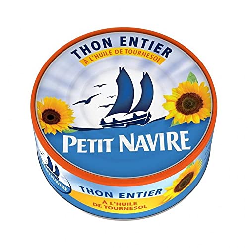 Petit Navire Krumen von Thon an dem Sonnenblumenöl 160G (Set 5) von Petit Navire