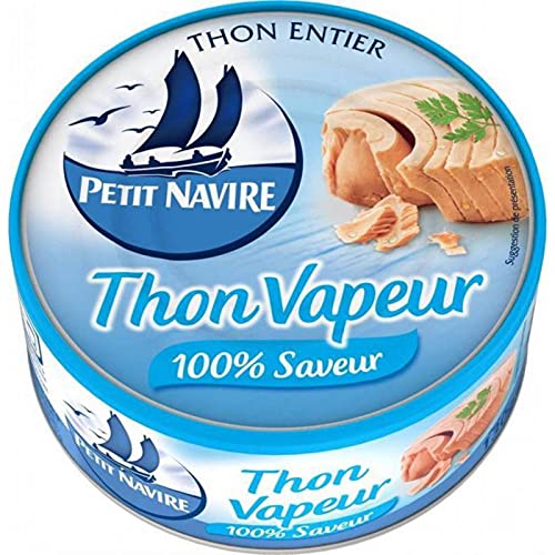 Petit Navire Thon Dampf 100% Flavor 130G (Set 5) von Petit Navire