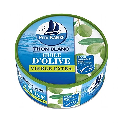 Petit Navire Weißer Thunfisch in Lâ € ™ Dâ € ™ Öl Natives Olivenöl Extra 160G (Set 5) von Petit Navire