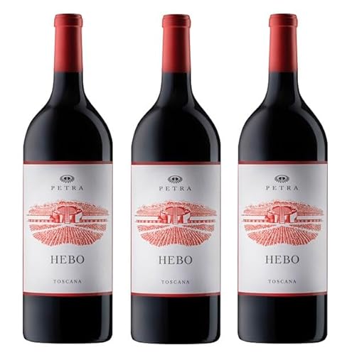 3x 1,5l - 2022er - Petra - Hebo - MAGNUM - Toscana I.G.P. - Italien - Rotwein trocken von Petra