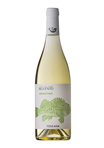 Petra Belvento i Vini del Mare Vermentino di Toscana IGT, Weißwein Plant Based - 1 Flasche 750 ml von Petra