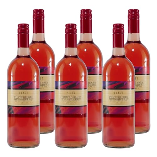 Pfalz Portugieser Weissherbst Roséwein (6 x 1,0L) von Pfalz