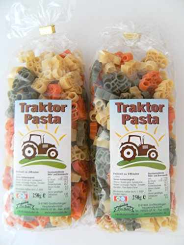 Pfalznudel Streuteile Traktor aus Nudelteig, 2X 250 g, Nudeln, Pasta, Dekoration, Delikatesse von Pfalznudel