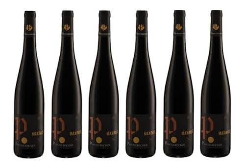 6x 0,75l - 2018er - Pfannebecker - "Maximus" - Qualitätswein Rheinhessen - Deutschland - Rotwein trocken von Pfannebecker