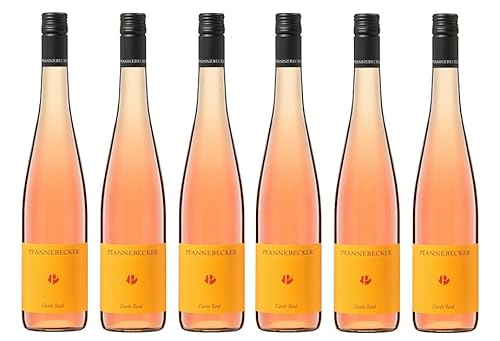 6x 0,75l - 2023er - Pfannebecker - Cuvée Rosé - Qualitätswein Rheinhessen - Deutschland - Rosé-Wein trocken von Pfannebecker