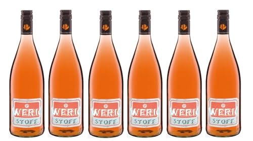 6x 0,75l - 2024er - Pfannebecker - Werkstoff rosé - Qualitätswein Rheinhessen - Deutschland - Rosé-Wein halbtrocken von Pfannebecker