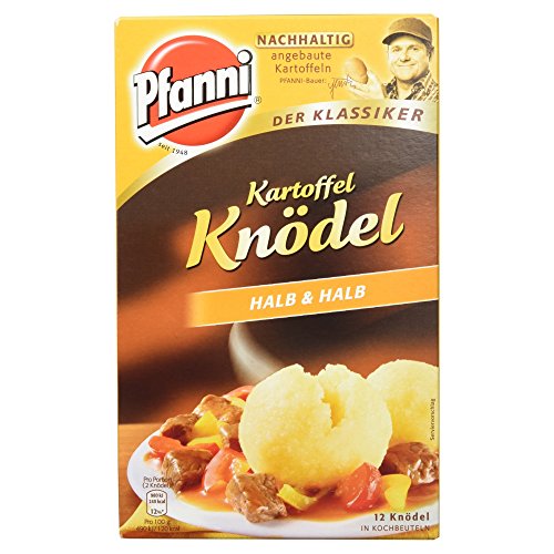 Pfanni Der Klassiker Kartoffel Knödel Halb und Halb, 400g von Pfanni