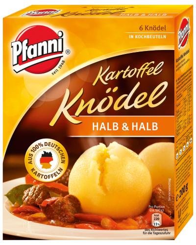 Pfanni Kartoffel Knödel, 9er Pack (9 x 6 St. Packung) von Pfanni