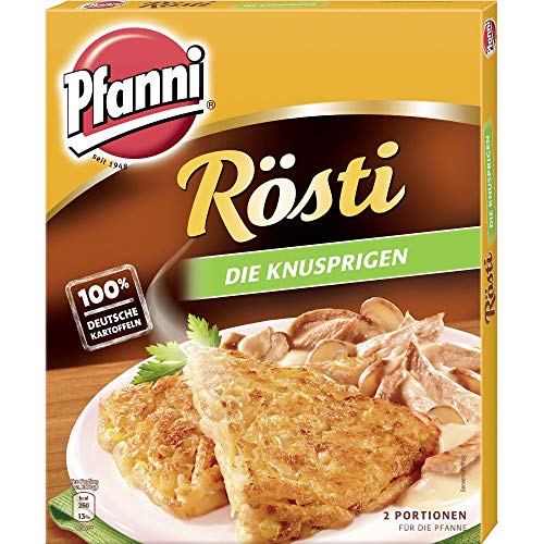 Pfanni Kartoffelfertiggericht Rösti Die Knusprigen aus nachhaltigem Anbau 5x 400 g von Pfanni