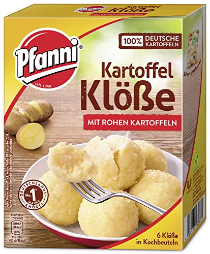 Pfanni Kartoffelklöße mit rohen Kartoffeln, 200g von Pfanni