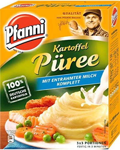 Pfanni Kartoffelpüree das Komplette, 10er Pack (10 x 94,5 g Beutel) von Pfanni