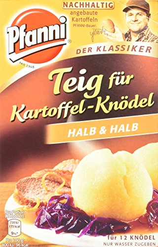 Pfanni Teig für Kartoffelknödel, Halb und Halb, 318 g von Pfanni