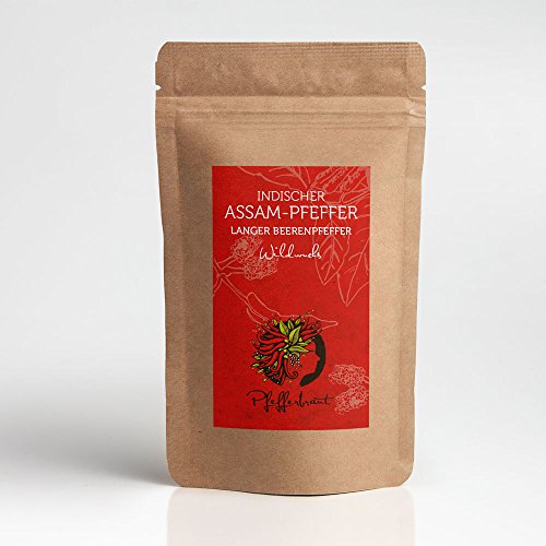 Assam Pfeffer aus Wildwuchs 70g im Aromaschutzbeutel langer Beerenpfeffer Gourmetpfeffer von Pfefferbraut