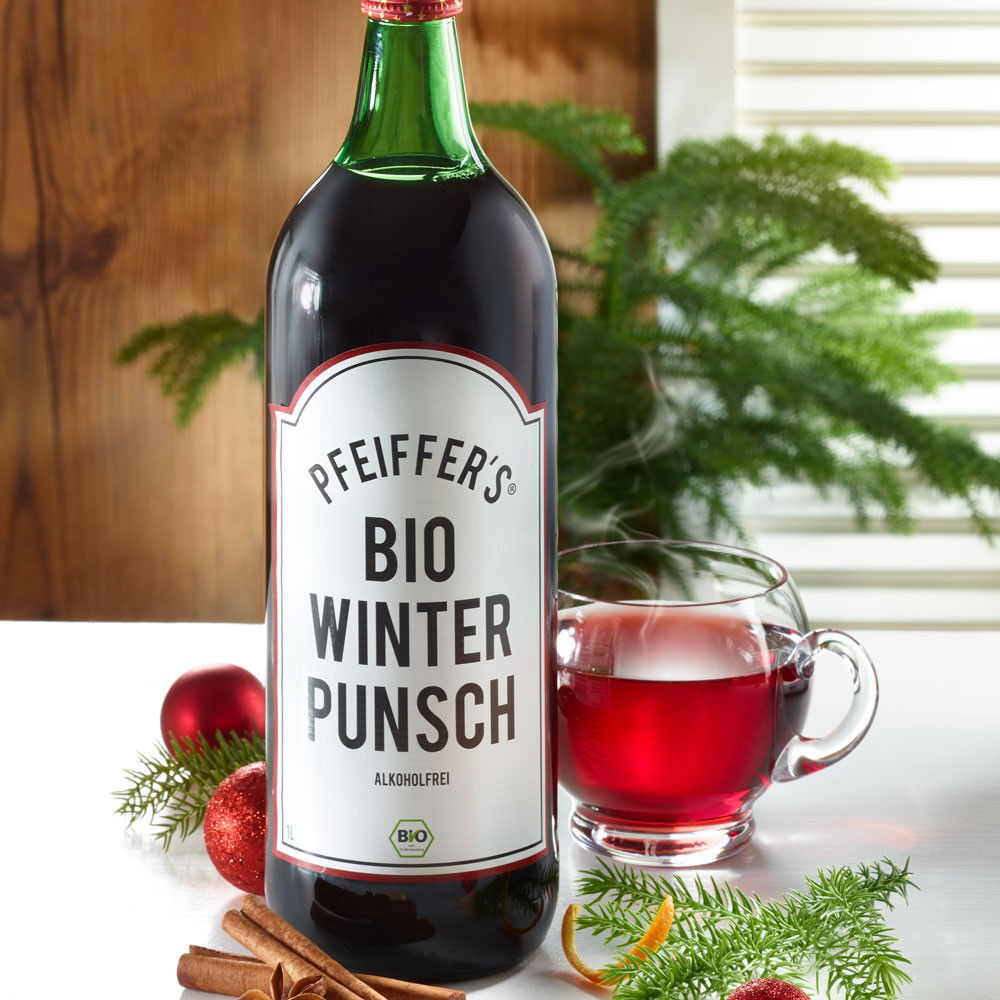 Pfeiffer's Winterpunsch Bio, alkoholfrei von Pfeiffer's