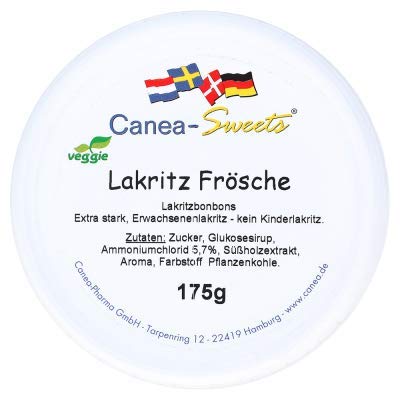 Canea-Sweets - Lakritz Frösche,175g von Pharma Peter GmbH