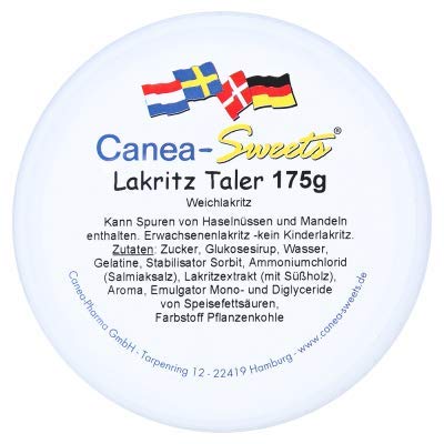 Canea-Sweets - Lakritz Taler,175g von Pharma Peter GmbH