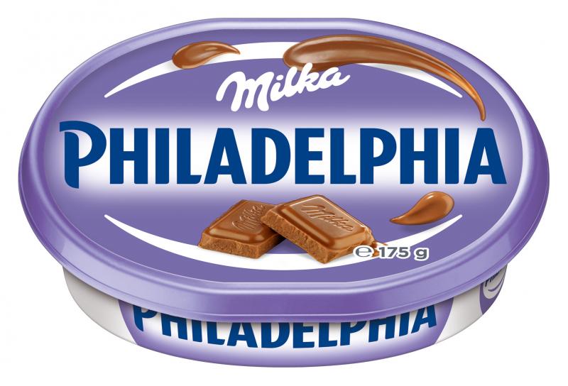 Philadelphia Frischkäse Fantasie mit Milka von Philadelphia