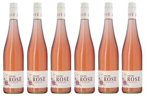 6x 0,75l - 2023er - Philipp Kuhn - Philipps Rosé - VDP.Gutswein - Qualitätswein Pfalz - Deutschland - Rosé-Wein trocken von Philipp Kuhn