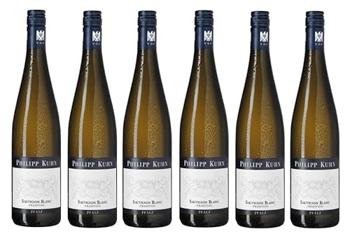 6x 0,75l - 2023er - Philipp Kuhn - Tradition - Sauvignon Blanc - VDP.Gutswein - Qualitätswein Pfalz - Deutschland - Weißwein trocken von Philipp Kuhn