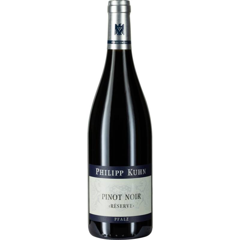 Réserve, Laumersheimer Pinot Noir, Trocken, Pfalz, Pfalz, 2018, Rotwein von Phillip Kuhn, D-67229 Laumersheim