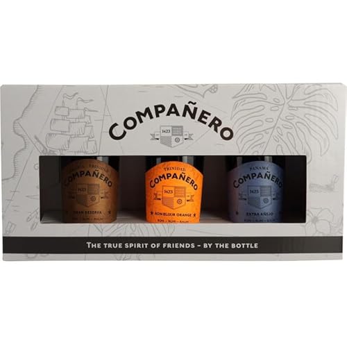 Compañero Rum Tasting Box 3 x 0,05 Liter von PiHaMi