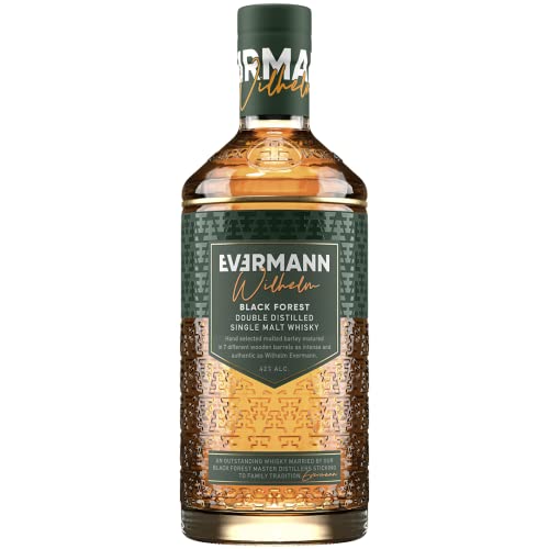 PiHaMi Wilhelm Evermann Single Malt Whisky 42 Prozent Vol. 0,7 Liter Blackforest Whisky von PiHaMi