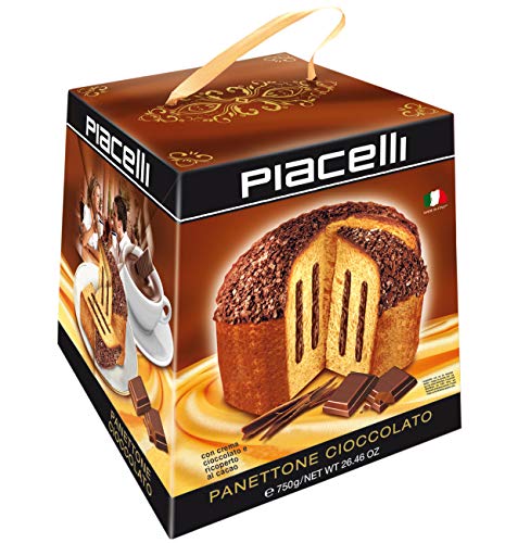 Piacelli Hefekuchen Panettone Cioccolato 750g von Piacelli