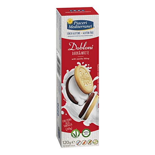 Piaceri Medit Dobloni Dark & White 120 G von Piaceri Mediterranei