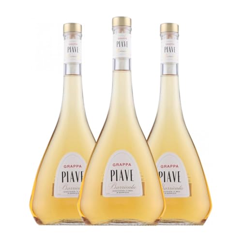 Grappa Piave Barricata 70 cl (Karton mit 3 Flaschen von 70 cl) von Piave