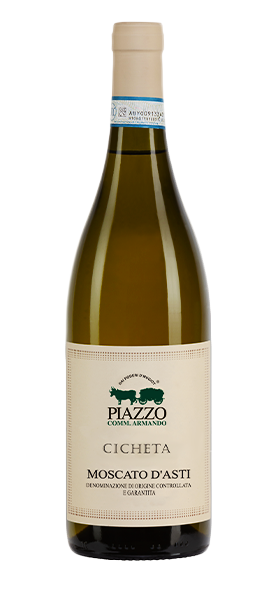 "Cicheta" Moscato d'Asti DOCG 2022 von Piazzo Comm. Armando