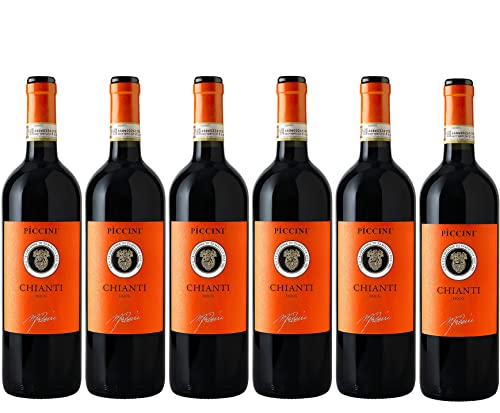 Piccini - Chianti DOCG Rotwein aus Italien (6 x 0,75L) von Piccini