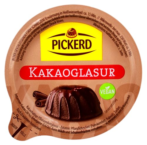 Pickerd Kakaoglasur, 10er Pack (10 x 150 g) von Pickerd