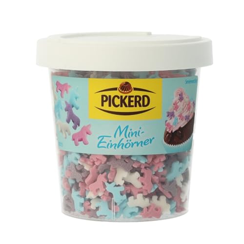 Pickerd Mini-Einhörner bunte Dekor Streusel 80g von Pickerd