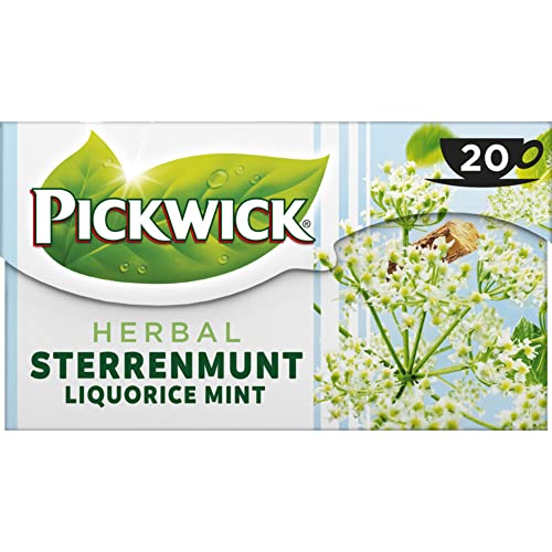 Pickwick Sterrenmunt Tee Liquorice Mint 20 x 2g von Pickwick