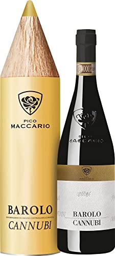 Pico Maccario Barolo Cannubi in Geschenkpackung Piemont 2017 (1 x 0.75 l) von Pico Maccario