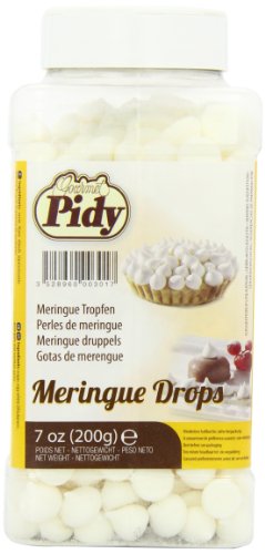 Pidy Meringue Pearl Drops - Pack Size = 1x200g von Pidy