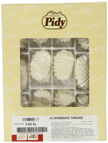 Pidy Meringue Twists - Pack Size = 1x48 von Pidy