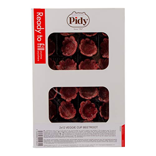 Pidy Veggie Tassen Mini Rote Beete - Box 84 Gramm von Brand New Cake