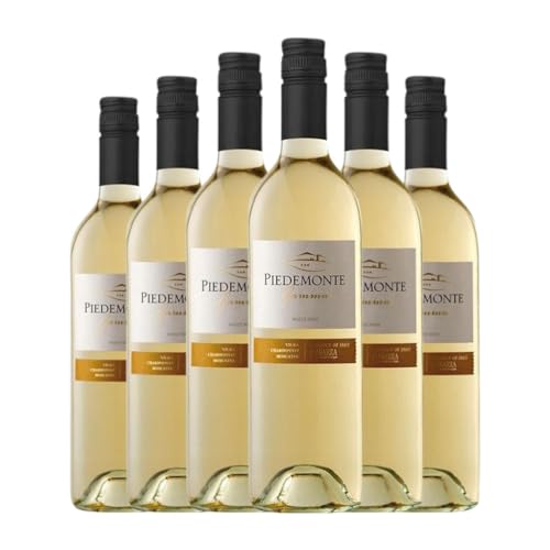 Piedemonte Gamma Blanco Navarra 75 cl Weißwein (Karton mit 6 Flaschen von 75 cl) von Piedemonte