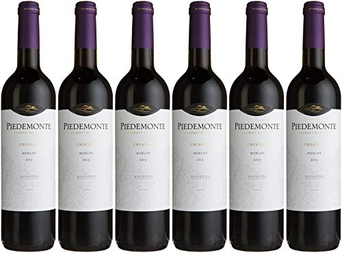 Piedemonte Merlot Crianza DO 2016 trocken (6 x 0.75 l) von Piedemonte