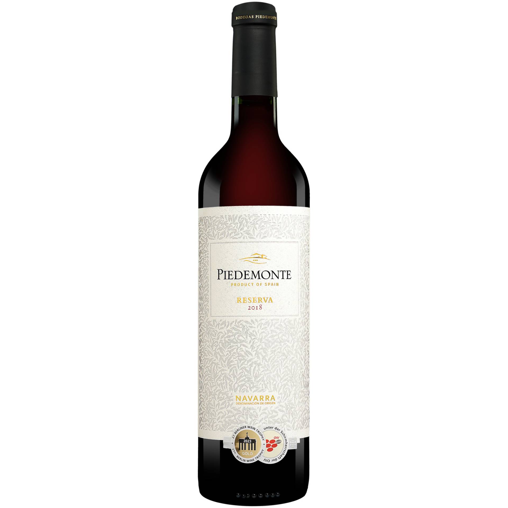 Piedemonte Reserva 2018  0.75L 14% Vol. Rotwein Trocken aus Spanien von Piedemonte