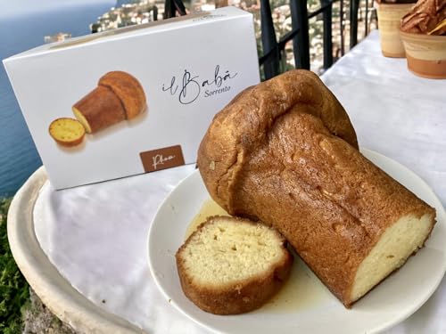 Riesen BABÀ al Rum aus Sorrento 10% Vol. Kuchen eingelegt in Rum 700gr von Piemme