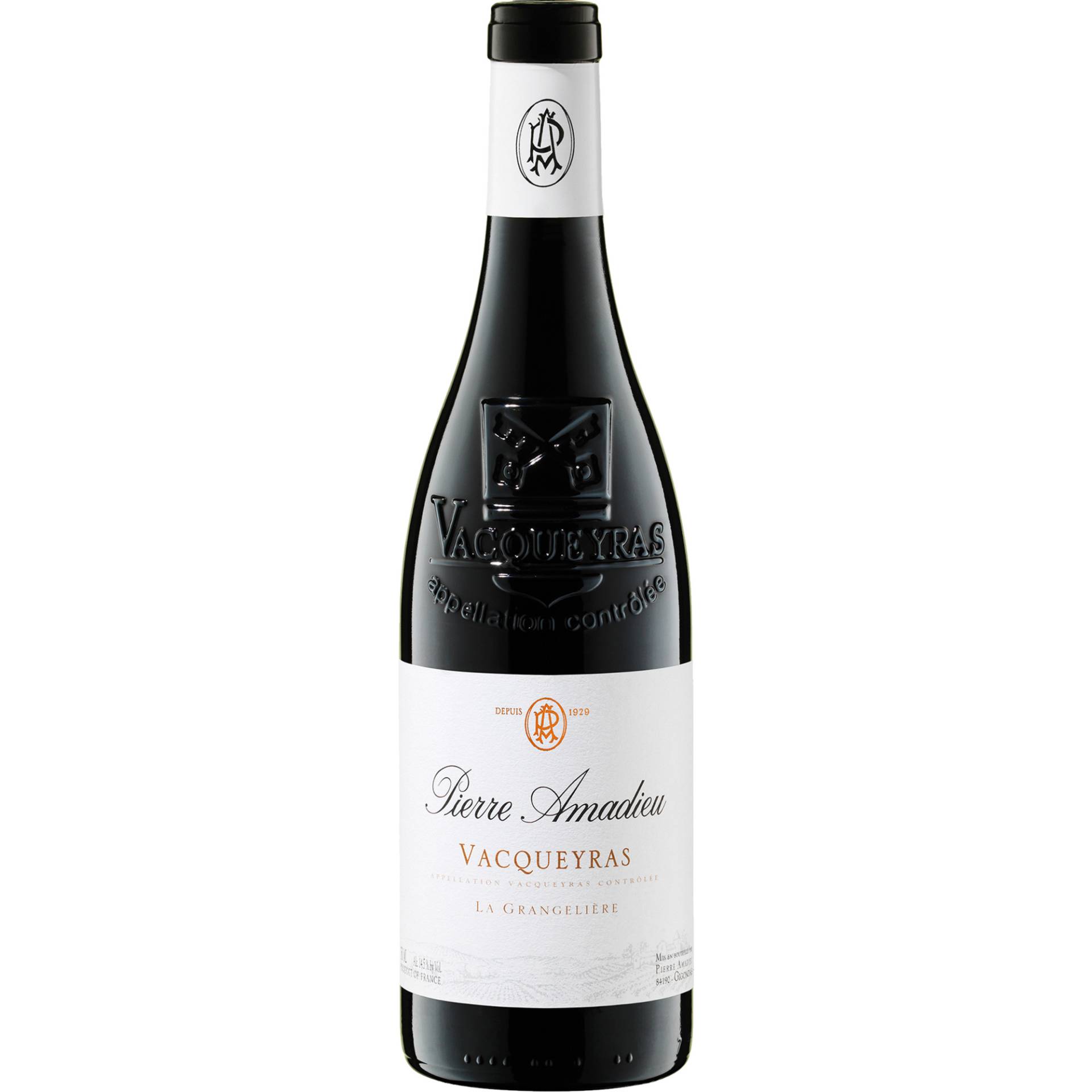 Pierre Amadieu La Grangelière, Vacqueyras AOP, Rhône, 2021, Rotwein von Pierre Amadieu SA/ 84190 Gigondas, Frankreich