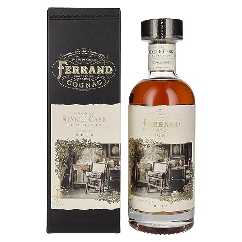 Cognac Ferrand SINGLE CASK Collection Vintage 2012 49,8% Vol. 0,7l in Geschenkbox von Ferrand