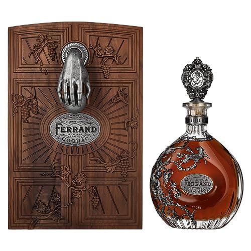 Pierre Ferrand Cognac Légendaire Grande Champagne Cognac 42,1% Vol. 0,7l in Holzkiste von Ferrand