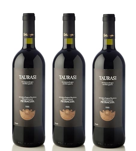 3x 0,75l - 2017er - Pietracupa - Taurasi D.O.C.G. - Kampanien - Italien - Rotwein trocken von Pietracupa