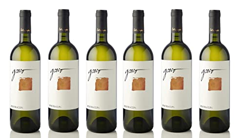 6x 0,75l - 2021er - Pietracupa - Greco - Campania I.G.P. - Kampanien - Italien - Weißwein trocken von Pietracupa