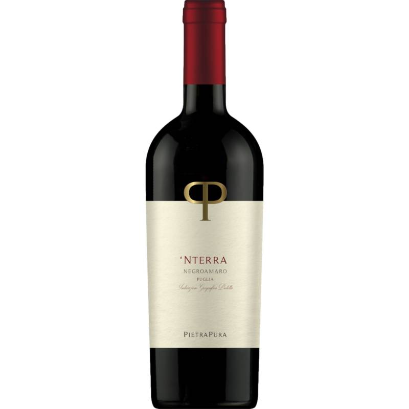 PietraPura `Nterra Negroamaro, Puglia IGP, Apulien, 2022, Rotwein von Pietrapura loc. Le Macìe 45 53011 Castellina in Chianti (SI) - Italien