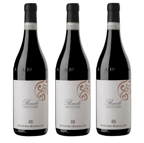 3x 0,75l - 2019er - Pietro Rinaldi - Barolo D.O.C.G. - Piemonte - Italien - Rotwein trocken von Pietro Rinaldi